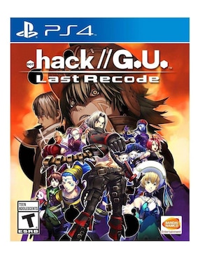 Hack // G.U.Last Recode Estándar Para PS4 Físico