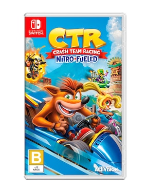 Crash Team Racing Nitro Fuled Estándar Para Nintendo Switch Físico