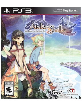 Atelier Shallie Alchemists Of The Dusk Sea Play Station estándar para PS3