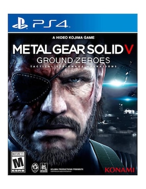 Metal Gear Soild V Ground Zeroes Latam Play Station estándar para PS4