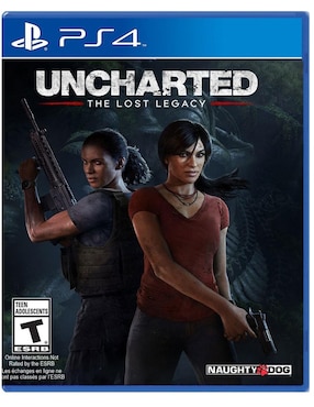 Uncharted The Lost Legacy Estándar Para PS4 Físico