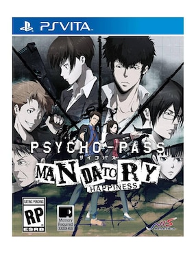 Psycho Pass Mandatory Happiness Ps Vita estándar para PS Vita