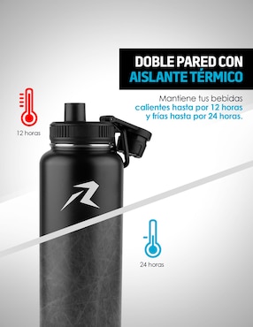 Termo Red Lemon con tapa rosca 1.2 L