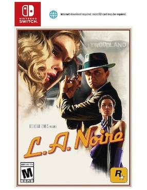 L.A. Noire Para Nintendo Switch Físico