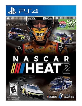 Nascar Heat 2 Edición estándar para PlayStation 4 Juego Físico