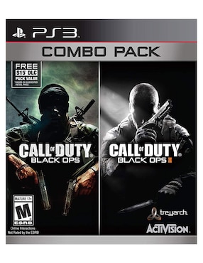 Call Of Duty: Black Ops I & II Combo Edción Estándar Para PlayStation 3 Juego Físico