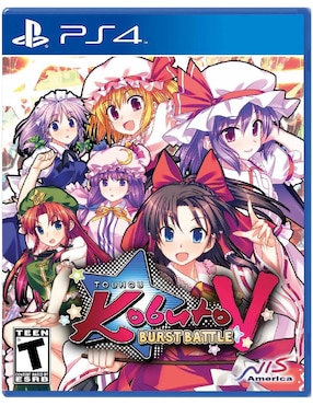 Touhou Kobuto V: Burst Battle Play Station estándar para PS4
