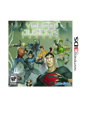 Young Justice Legacy 3Ds estándar para Nintendo 3DS