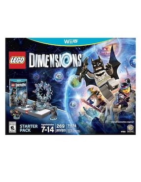 Lego Dimensions Starter Pack Us Fc Mx Edición Estándar para Wii U Juego Físico