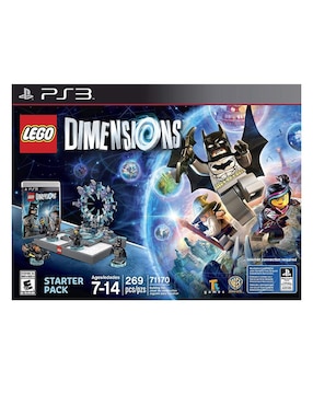Lego Dimensions Starter Pack Us Fc Mx Edición Estándar para PlayStation 3 Juego Físico