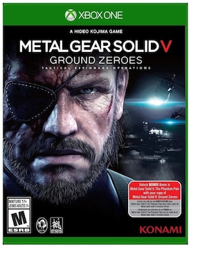 Imagen de producto Metal Gear Solid V Ground Zeroes Xbox One estándar para Xbox One