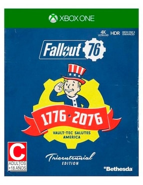 Fallout 76 Edición Estándar Para Xbox One Juego Físico