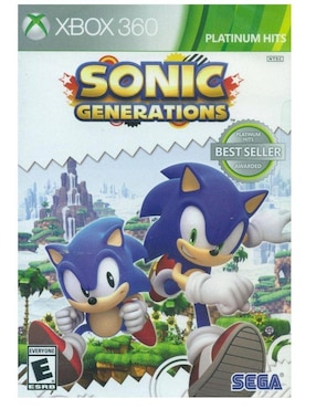 Sonic Generations Xbox 360 estándar para Xbox 360
