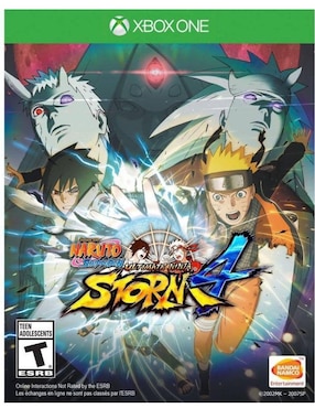 Naruto Shippuden Ultimate Ninja Storm 4 Edición Estándar Para Xbox One Juego Físico