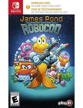 Imagen de producto James Pond: Codename Robocod (Código) Switch preventa para Nintendo Switch