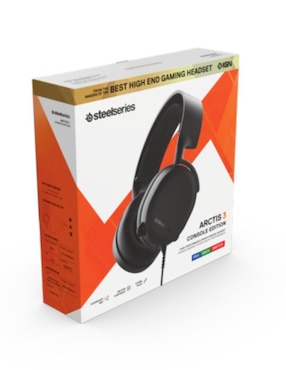 Audífonos Over-Ear Steel Series Artics 3 Alámbricos Con Cancelación De Ruido