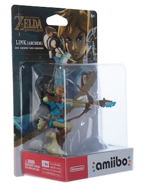 Figura articulada The Legend of Zelda Breath of the Wild Link chase Amiibo NFC