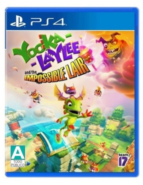 Yooka Laylee The Impossible Lair Edición Estándar Para PlayStation 4 Juego Físico