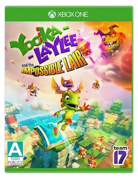 Yooka Laylee The Impossible Lair Edición Estándar Para Xbox One Juego Físico