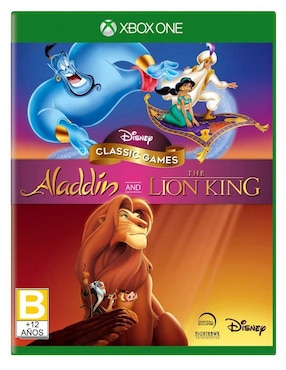 Imagen de producto Disney Classic Games Aladdin And The Lion King Xbox One estándar para Xbox One