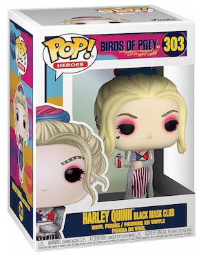 Figura Funko Pop! Birds Of Prey Harley Quinn Black Mask Club