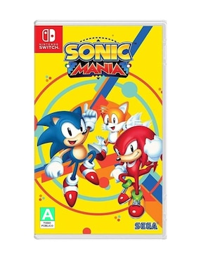 Sonic Mania Edición Estándar Para Nintendo Switch Juego Físico