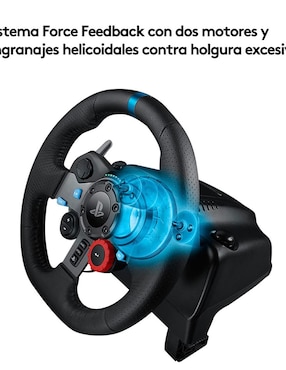 Kit de volante para simulador Logitech inalámbrico para playstation 4