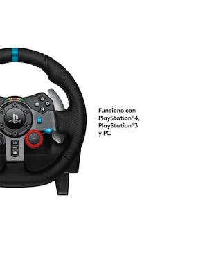 Kit de volante para simulador Logitech inalámbrico para playstation 4