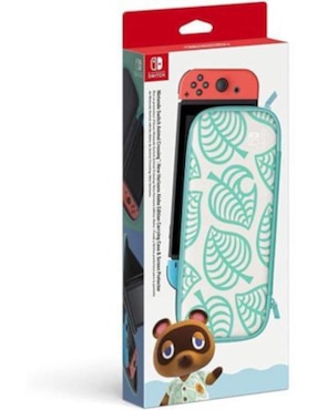 Estuche Rígido Para Nintendo Switch Con Diseño De Animal Crossing