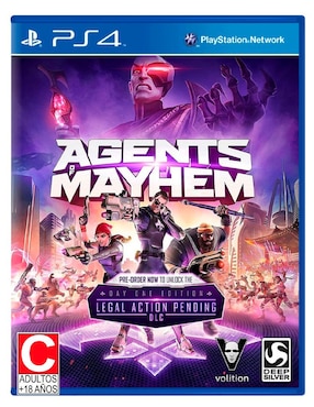 Agents Of Mayhem Edición Complete Para PlayStation 4 Juego Físico