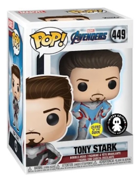 Figura Tony Stark Endgame Glow Funko Pop
