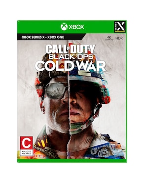 Call of Duty Black Ops Cold War Edición Estándar para Xbox series X Juego Físico