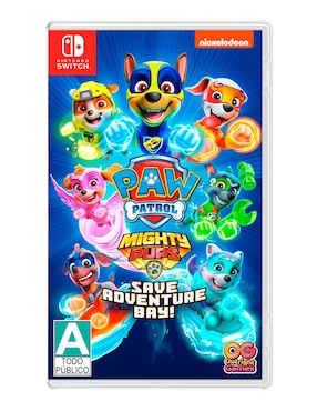 Paw Patrol Mighty Pups Save Adventure Bay Estándar Para Nintendo Switch Físico