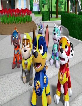 Paw Patrol Mighty Pups Save Adventure Bay estándar para nintendo switch