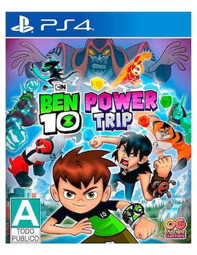 Ben 10 Power Trip Estándar Para PS4 Físico