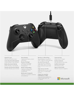 Control Xbox alámbrico para xbox one