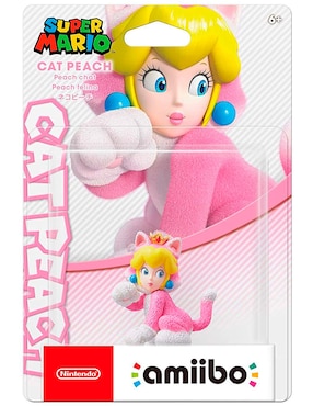 Figura Coleccionable Cat Peach Nintendo Amiibo Super Mario