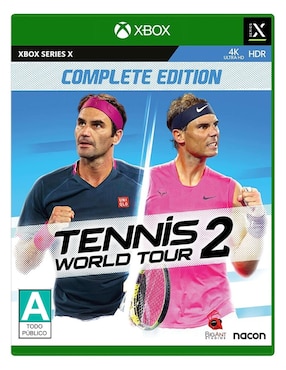 Tennis World Tour 2 Complete Para Xbox Series X Físico