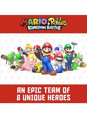 Mario Plus Rabbids Kingdom Battle Nintendo estándar para Nintendo Switch