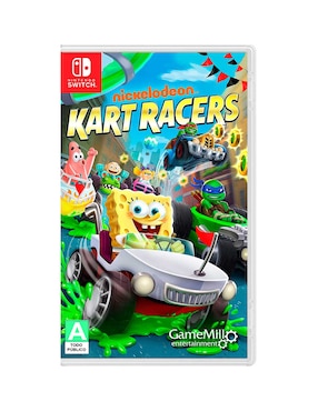 Nickelodeon Kart Racers Edición Estándar Para Nintendo Switch Juego Físico