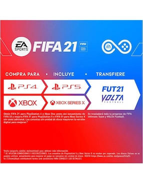 Fifa 21 Microsoft estándar para Xbox One