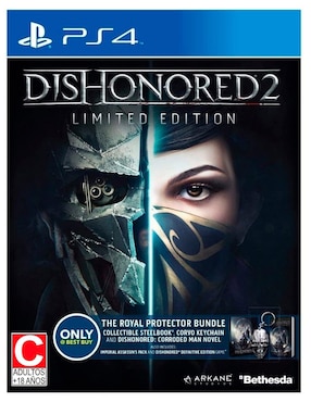 Dishonored 2 Bundle Limited Para PS4 Físico