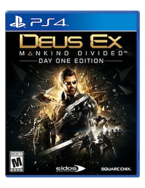 Deus Ex Mankind Divided Day One Para PS4 Físico