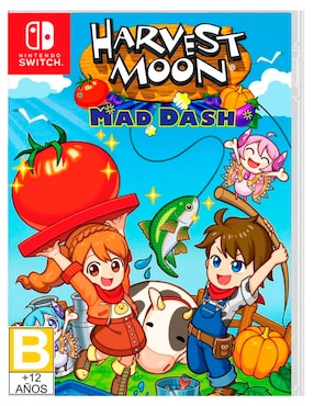 Harvest Moon Mad Dash Estándar Para Nintendo Switch Físico