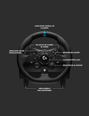 Kit de volante para simulador Logitech inalámbricos para xbox one series x