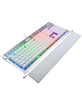 Teclado alámbrico Redragon Yama White K550W