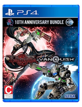 Bayonetta & Vanquish 10Th Anniversary Bundle Ps4 estándar para PS4