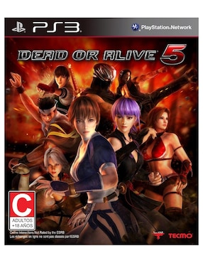 Dead Or Alive 5 Estándar Para PS3 Físico