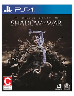 Middle-Earth: Shadow Of War Ps4 estándar para PS4