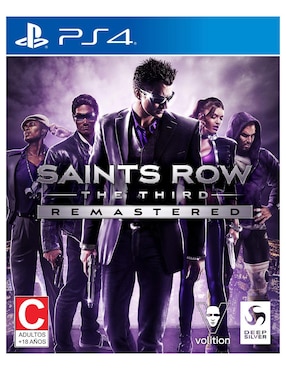 Saints Row The Third Remastered Edición Estándar Para PlayStation 4 Juego Físico